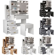 Schminktisch mit LED Spiegel