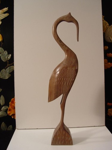 1960 kranich reiher holz - 1960´s,